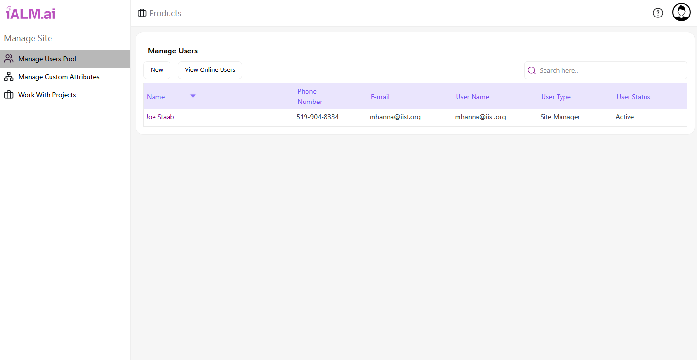 First Things First: Managing User Pool in iALM.ai (1 min) Thumbnail